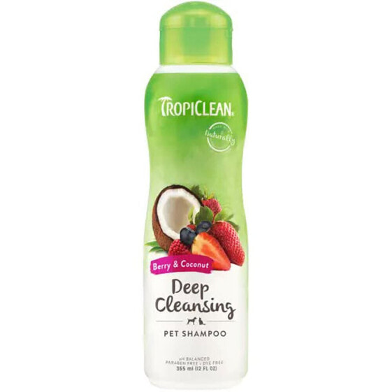 TROPICLEAN Red Berries Coconut 355ml Shampoo