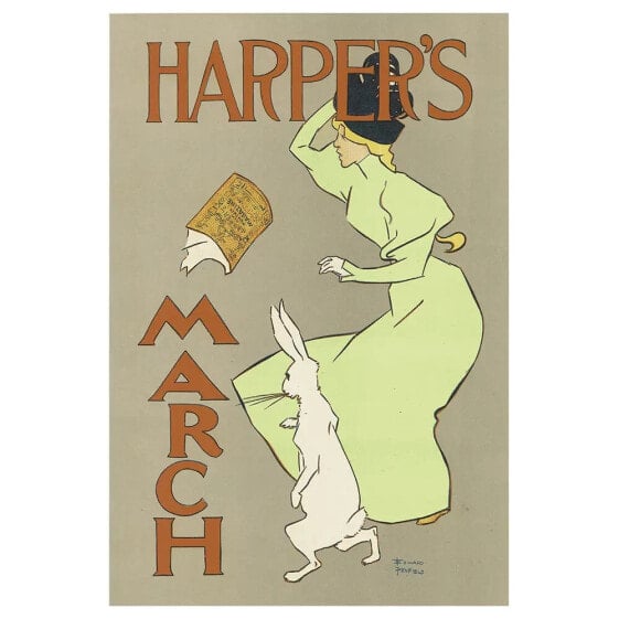 Leinwandbild Harper's March 1895