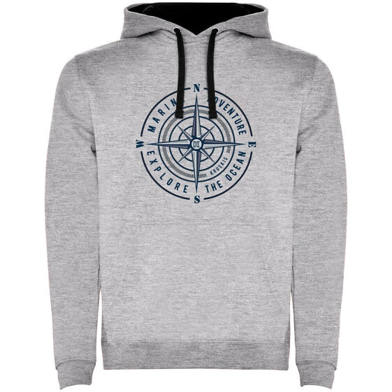 KRUSKIS Compass Rose Two-Colour hoodie