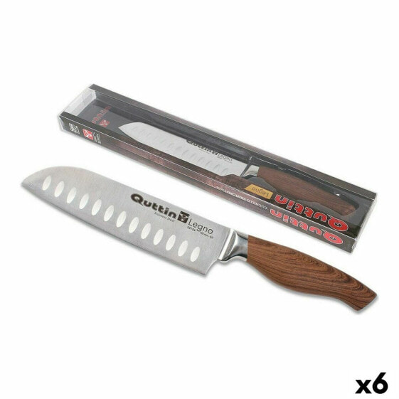 Нож кухонный Santoku Quttin Legno 17 см (6 штук)
