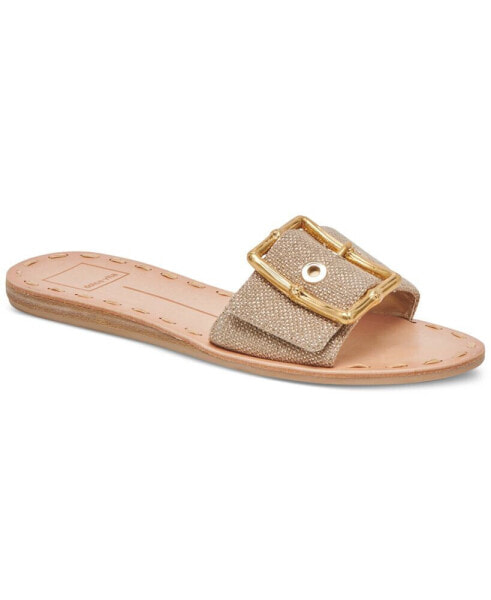 Women's Dasa Buckle Detailed Slide Flat Sandals