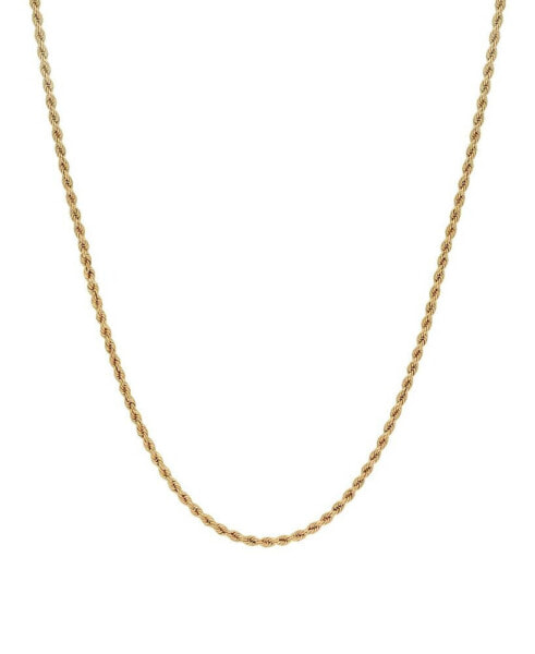 Цепь Macy's rope Link 18k Gold 22 (25mm)