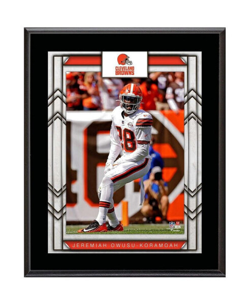 Плакетка с изображением игрока Fanatics Authentic Jeremiah Owusu-Koramoah Cleveland Browns 10.5" x 13"