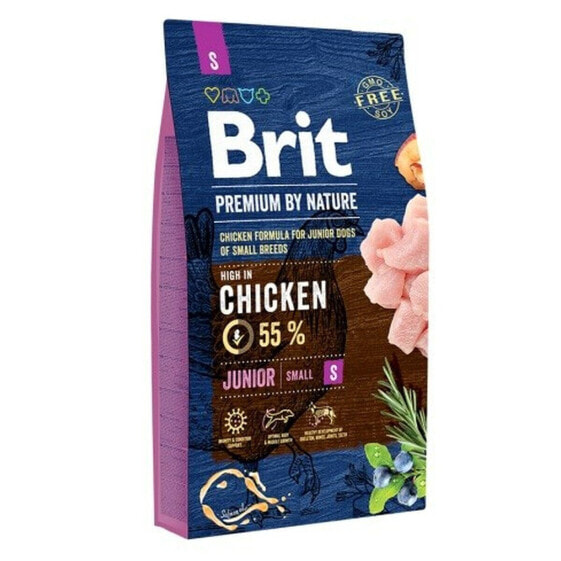 Сухой корм Brit Premium by Nature с курицей 3 кг