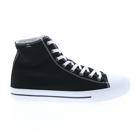 Lugz Rover HI MROVEHC-060 Mens Black Canvas Lifestyle Sneakers Shoes