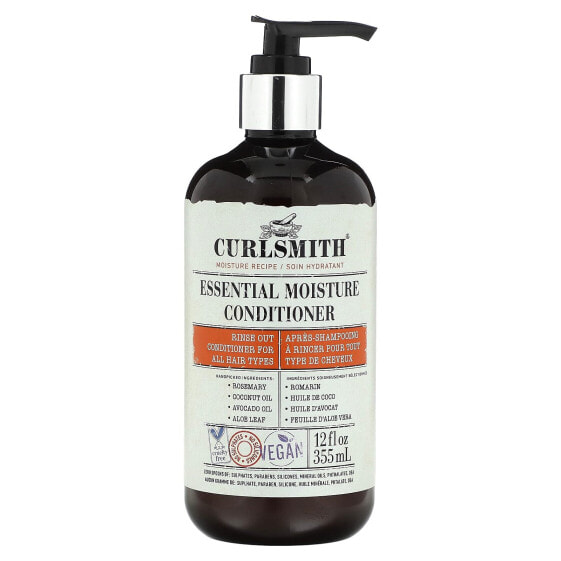 Curlsmith, Увлажняющий кондиционер Essential, для всех типов волос, 355 мл (12 жидк. Унций)