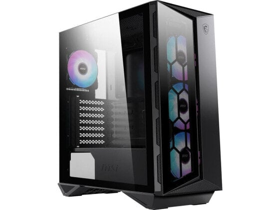 MSI MPG GUNGNIR 110R ATX Mid Tower Gaming PC Computer Case with 4 RGB Fans