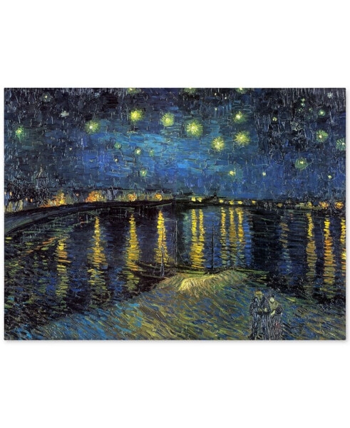 Vincent van Gogh 'The Starry Night II' Canvas Art - 47" x 35"