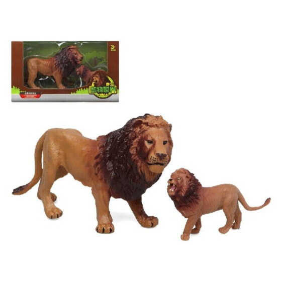 Игровой набор BB Fun Животные Set of Wild Animals Lion (2 pcs) (Набор диких животных Левы)