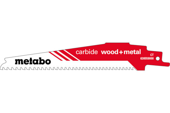 Metabo 626559000 - Sabre saw blade - Carbide - Red - White - 6-8 - 4 mm - 1.25 mm