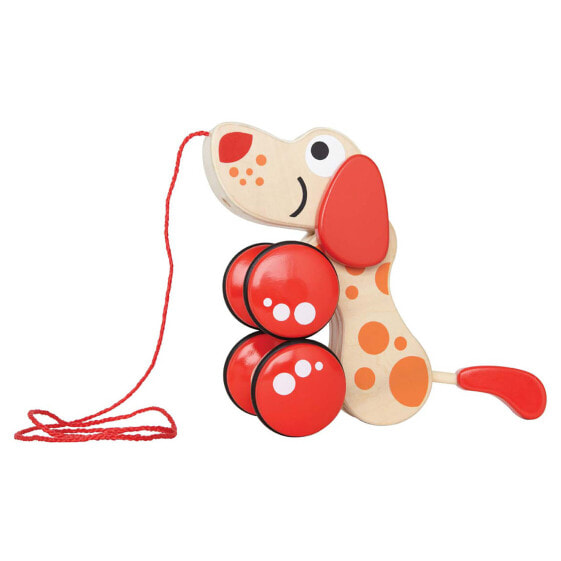 Hape Toys Pepe Pull Along - Boy/Girl - 0.12 month(s) - 4 wheel(s) - Multicolour - 100 g