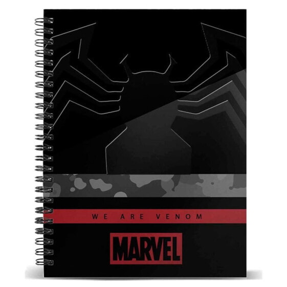 KARACTERMANIA Venom Monster Marvel A4 Notebook
