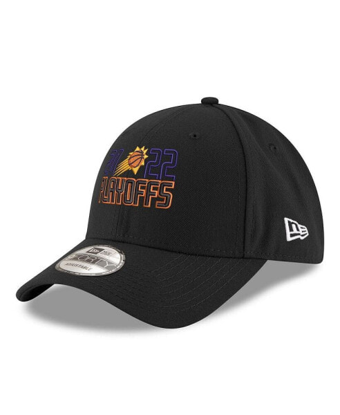 Men's Black Phoenix Suns 2022 NBA Playoffs Bubble Letter 9FORTY Adjustable Hat