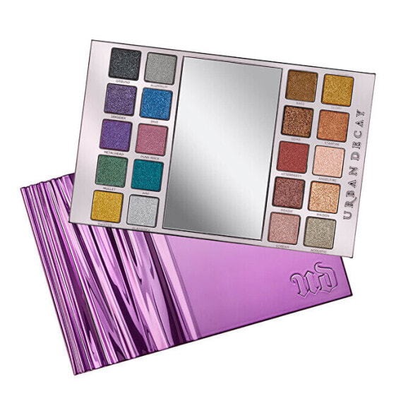 Eye shadow palette Heavy Metals (Metallic Eyeshadow Palette) 16 g