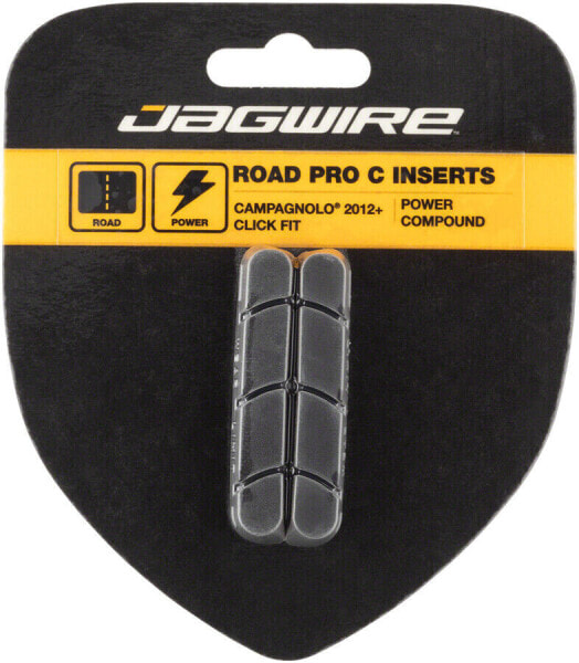 Тормозная накладка Jagwire Road Pro C Campagnolo Click Fit 2012+, черная