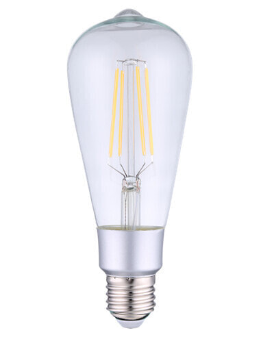 Shelly Vintage ST64 - Smart bulb - Transparent - Wi-Fi - E27 - Warm white - 2700 K