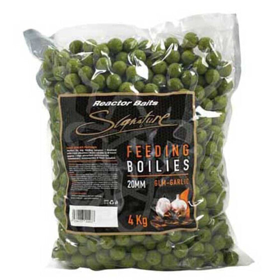 REACTOR BAITS Signature Feed 4kg GLM Garlic Boilie