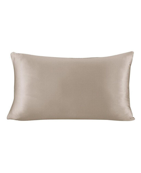 100% Pure Silk Pillowcase with Hidden Zipper, Standard