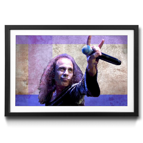 Gerahmtes Bild James Dio