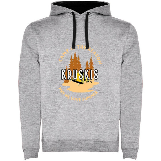 KRUSKIS Camp Is The Reason Bicolor hoodie