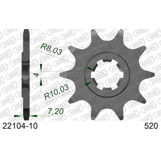 AFAM 22104 Front Sprocket