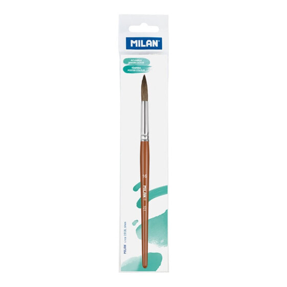 MILAN PolybaGr Round School Paintbrush Series 101 No. 16