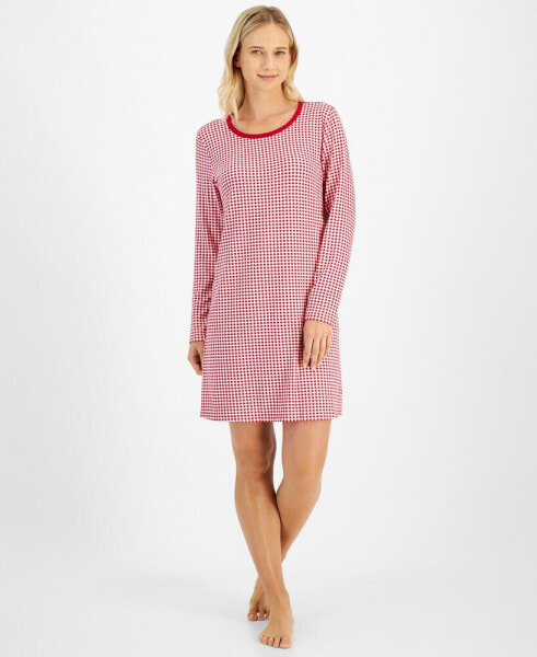 Women's Soft Knit Printed Sleepshirt, Created for Macy's