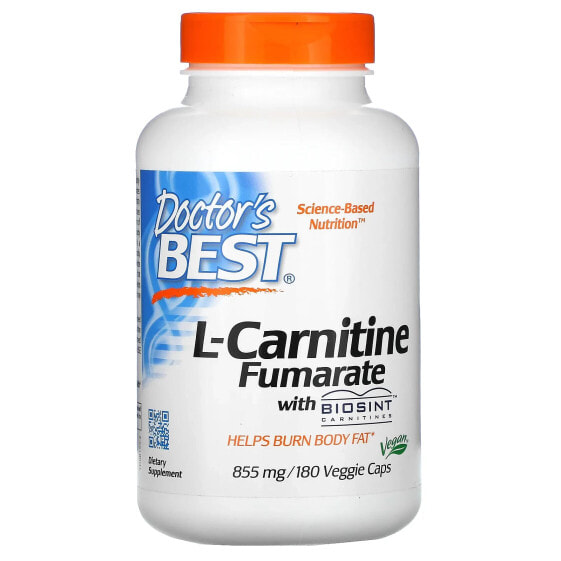 L-Carnitine Fumarate, 180 Veggie Caps