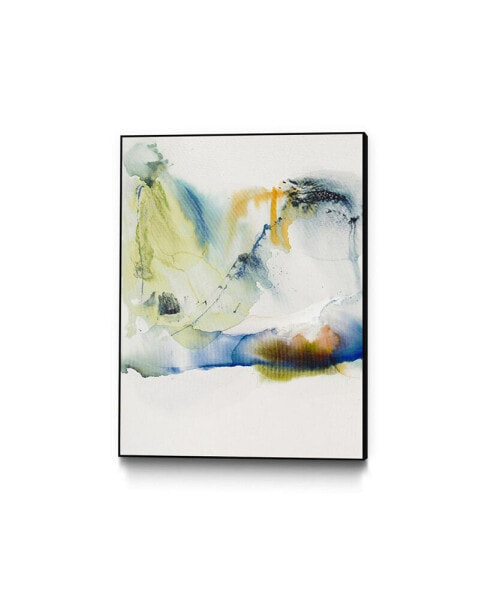 14" x 11" Abstract Terrain I Art Block Framed Canvas
