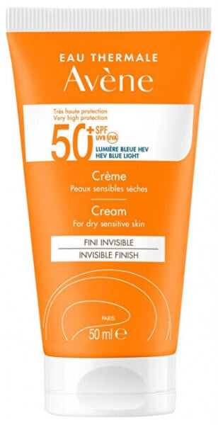 Protective skin cream for dry and sensitive skin SPF 50+ (Very High Protection Cream) 50 ml