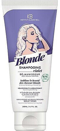 Pflegendes Shampoo für blondes Haar mit Kokos- und Jojobaöl