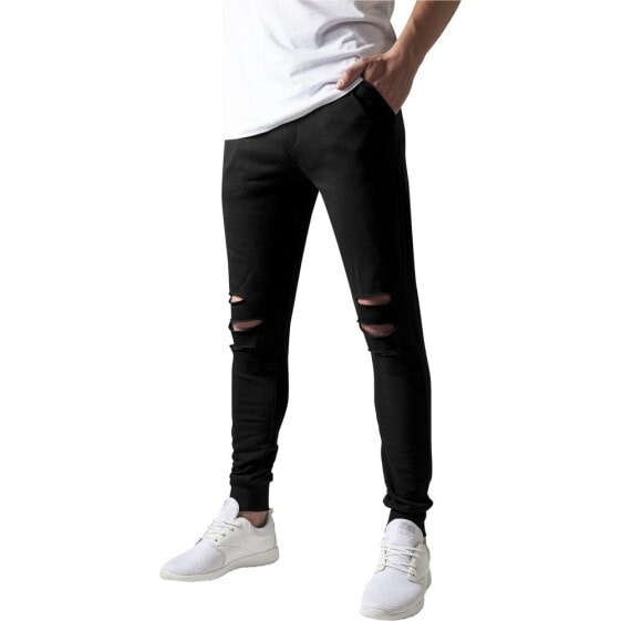 URBAN CLASSICS Cutted Terry jeans