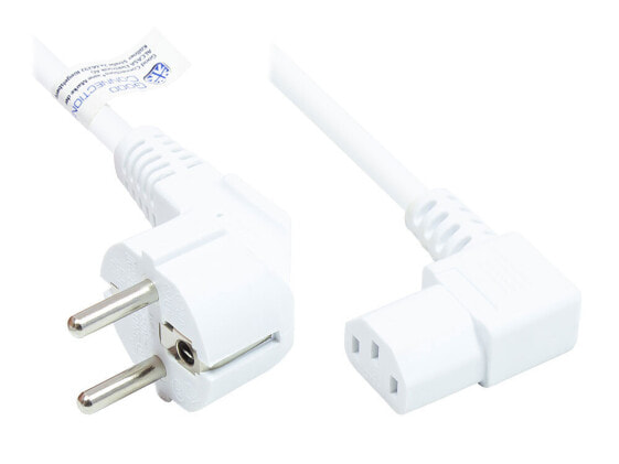 Good Connections P0131-W018 - 1.8 m - Power plug type E+F - C13 coupler - H05VV-F - 250 V - 10 A