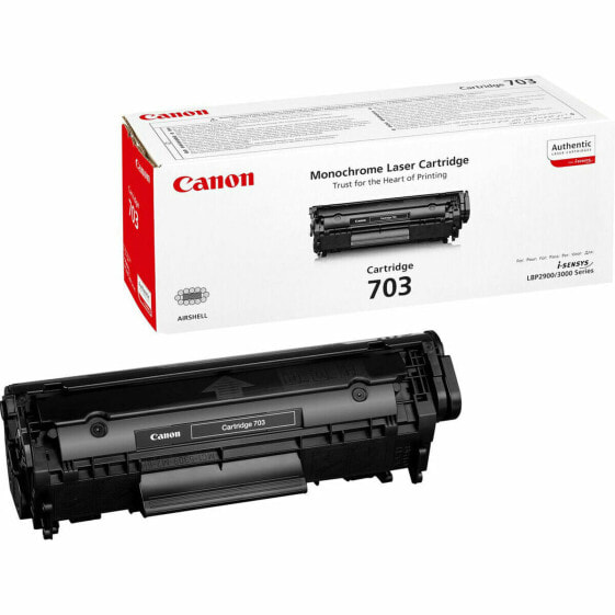 Тонер Canon Toner CRG703 Black Чёрный