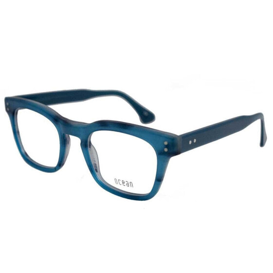 Мужские солнцезащитные очки вайфареры прозрачные синие Ocean