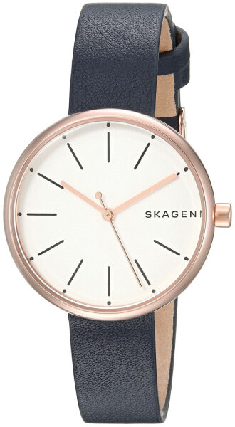 Часы Skagen Signatur Blue Leather Watch