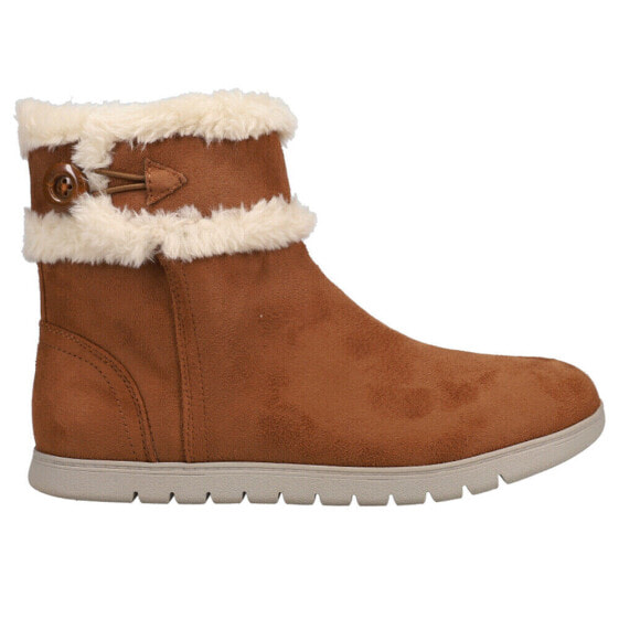 Easy Spirit Snowy Slipper Womens Brown Casual Boots E-SNOWY2-MBR01