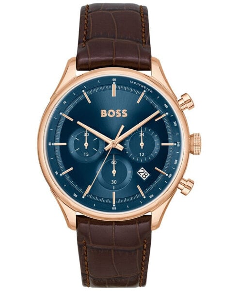 Часы Hugo Boss Gregor Chronograph Brown