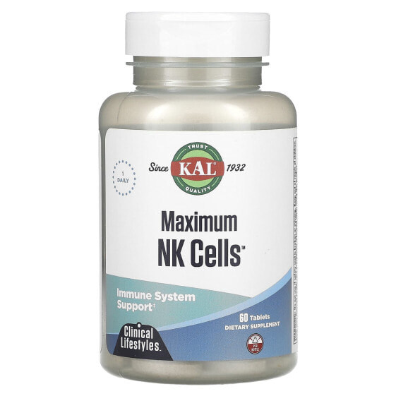 KAL, Максимум NK-клеток, 60 таблеток