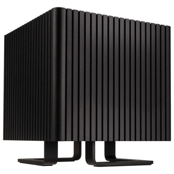 Streacom DB4 Fanless Cube-Gehäuse - schwarz