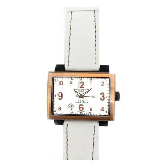 Женские часы Montres de Luxe 091691WH-GOLD (Ø 42 mm)