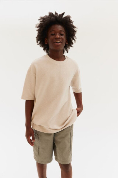 Twill Cargo Shorts