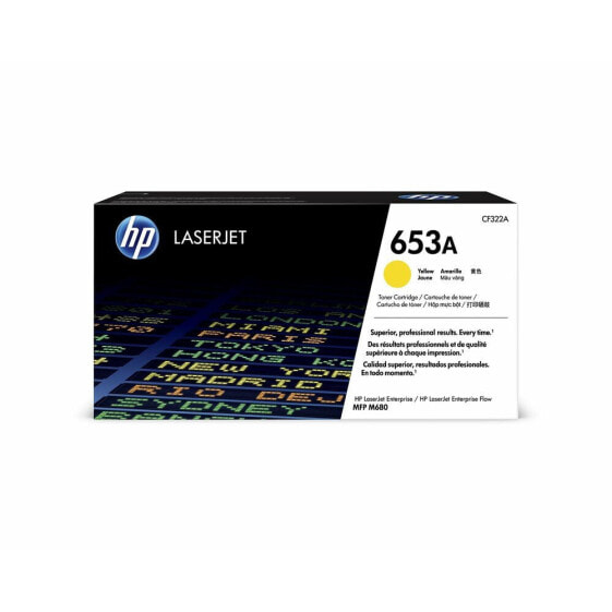 Toner HP Cartucho de tóner original LaserJet HP 653A amarillo Yellow