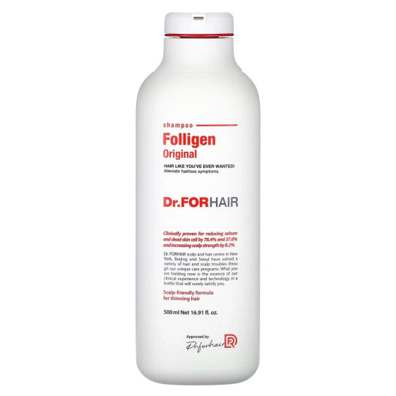 Folligen Shampoo, Original, 16.91 fl oz (500 ml)