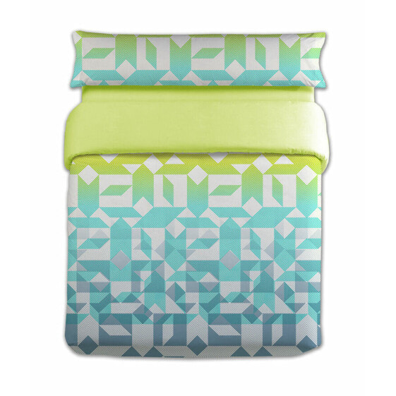 Duvet cover set Hosteline HARRIS Green Single 2 Pieces