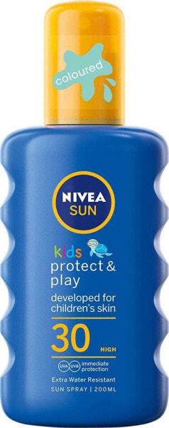 Nivea Sun Kids Balsam ochronny na słońce dla dzieci w sprayu SPF 30, 200ml