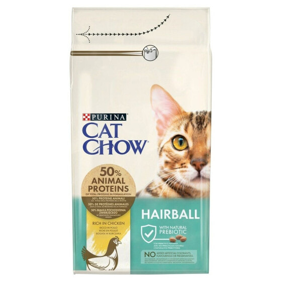 Корм для кошек Purina CAT CHOW HAIRBALL CONTROLL Для взрослых Курица 1,5 Kg