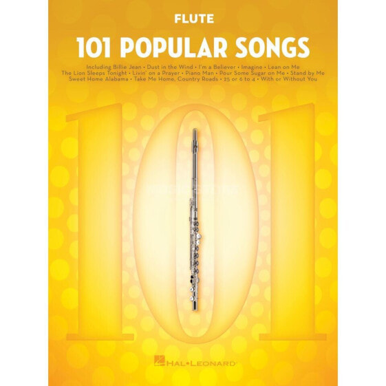 Hal Leonard 101 Popular Songs For Flute