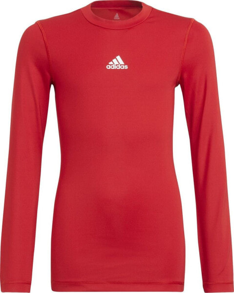 Adidas Koszulka termiczna z długim rękawem adidas Junior Techfit Compression H23154 : Rozmiar - 128