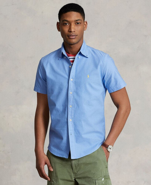 Men's Classic-Fit Garment-Dyed Oxford Shirt